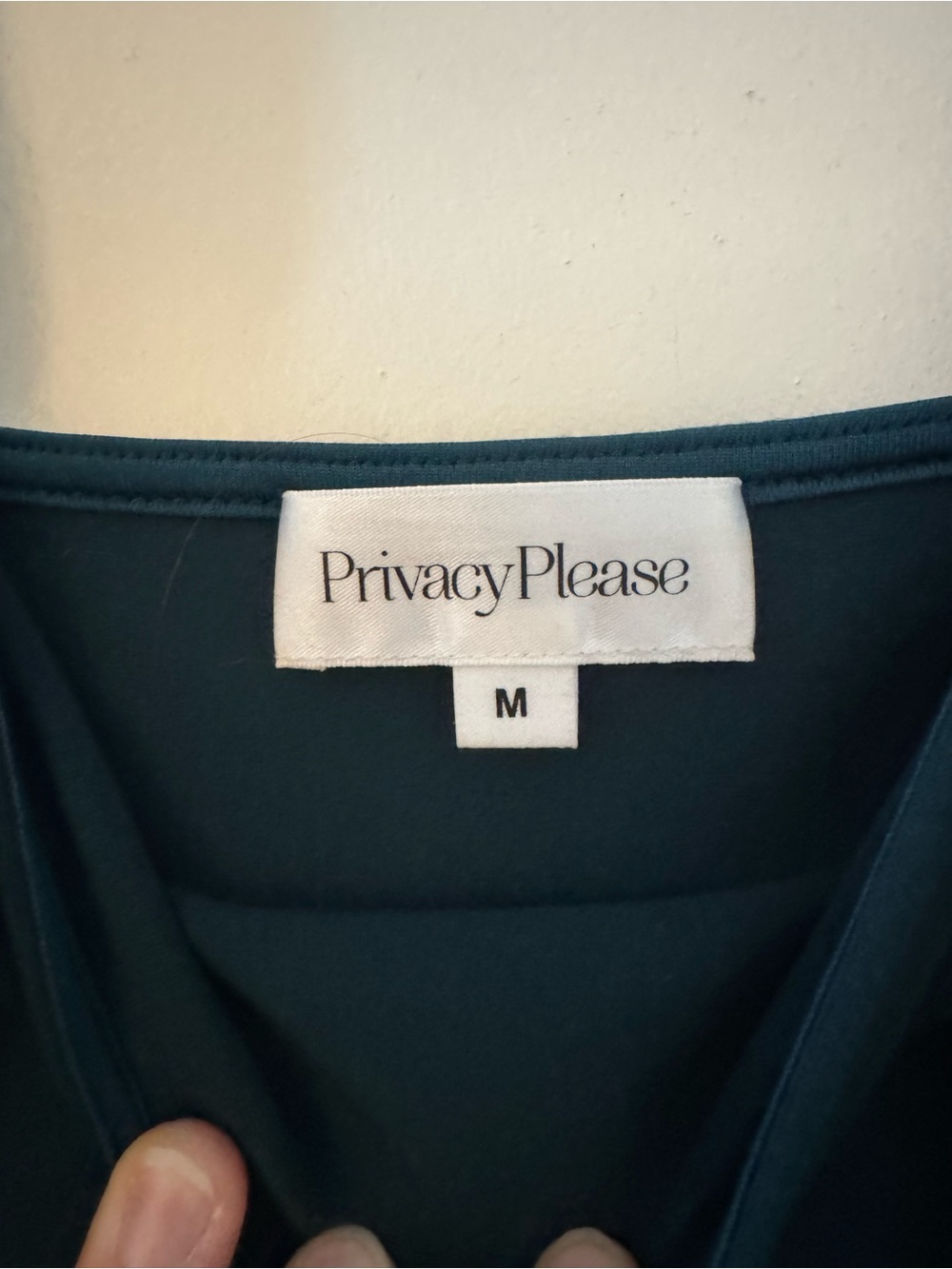 Privacy Please Green Asymmetrical Ruffle Dress - Picture 2 of 2